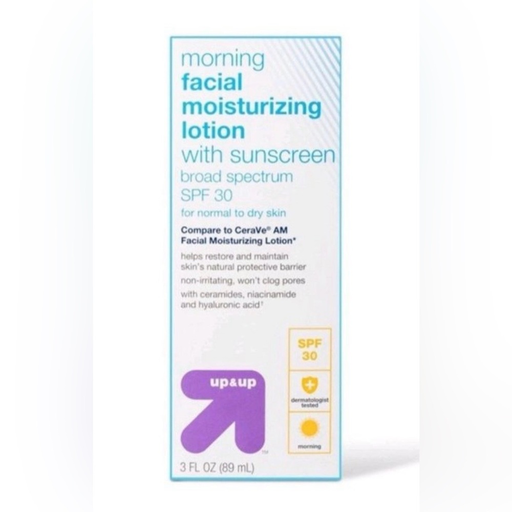 Up & Up Morning Facial Moisturizing Lotion with Sunscreen SPF 30